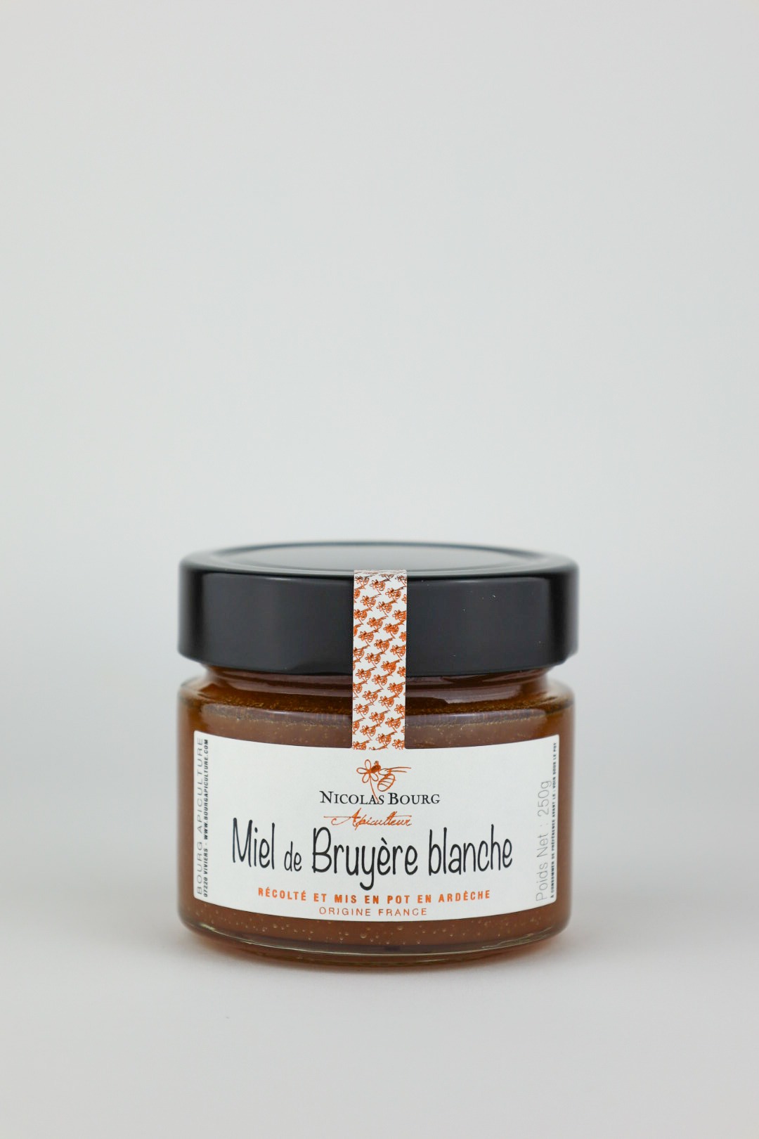 Miel de Bruyère blanche Nicolas Bourg Apiculture