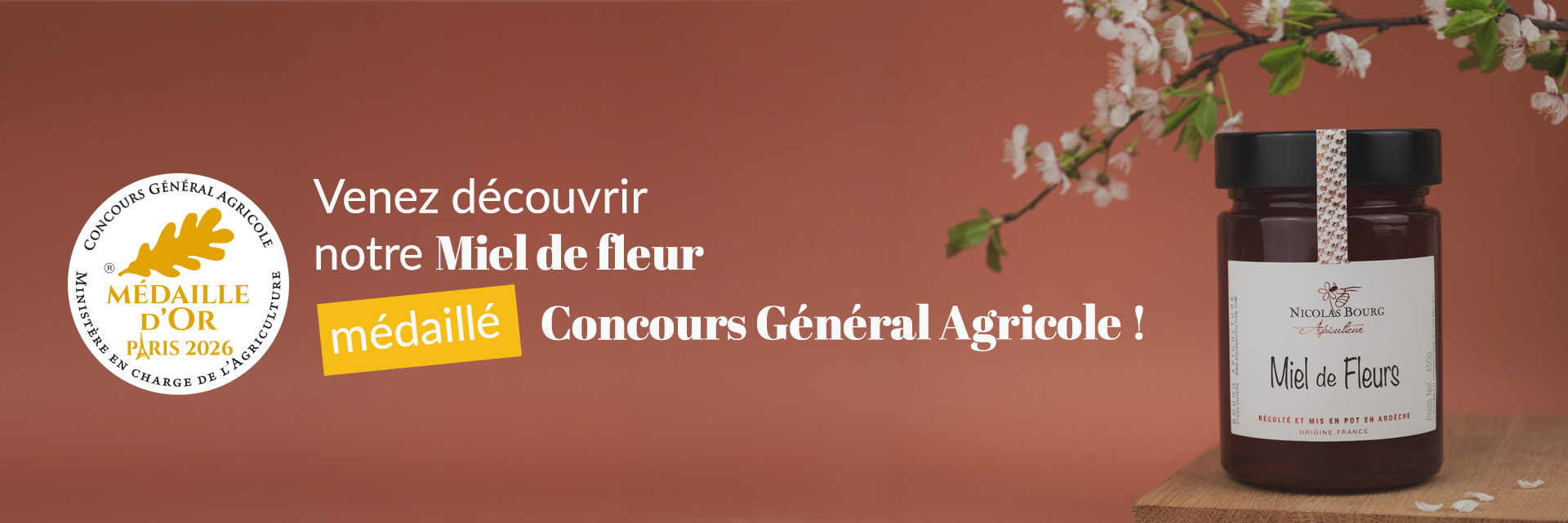 médaille fleur 1